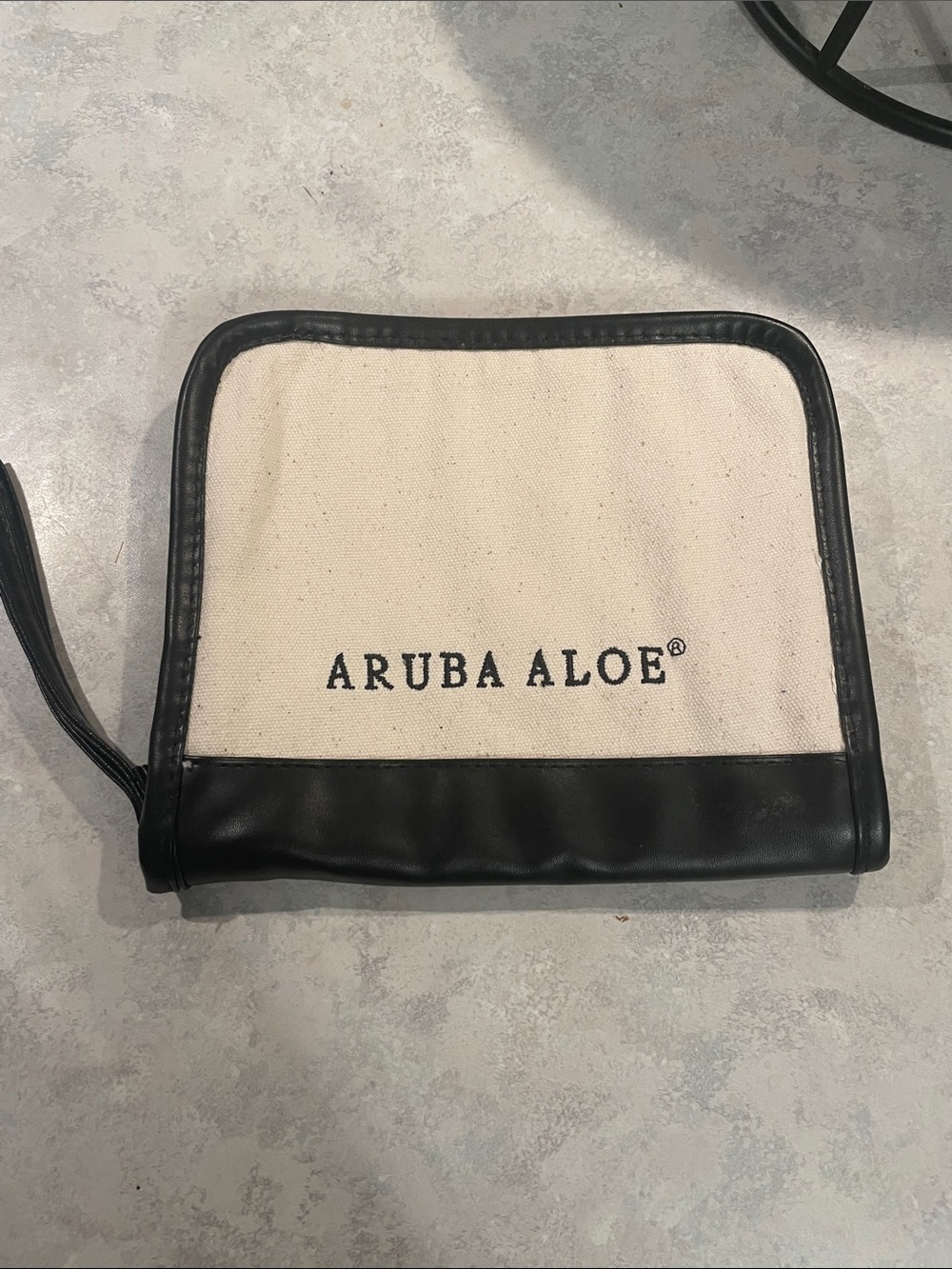 New Aruba Aloe Canvas Cosmetic Bag